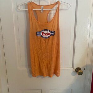Vintage Orange Esso Club Tank!